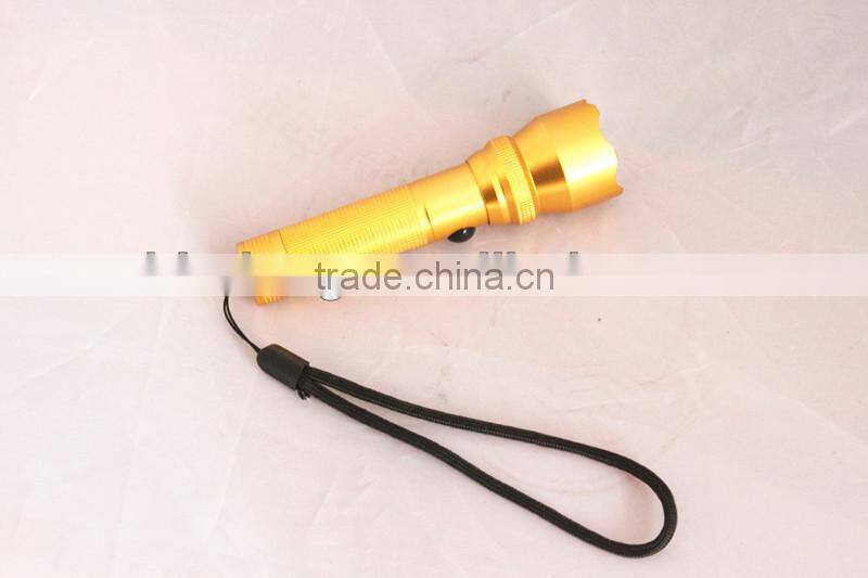 90lumens 3W led torch light aluminum LED flashlgiht
