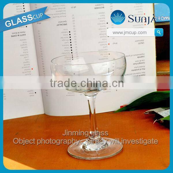 crystal glass champagne goblet cocktail glass goblet
