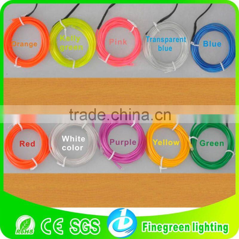 2015 new product, multi colors el wire