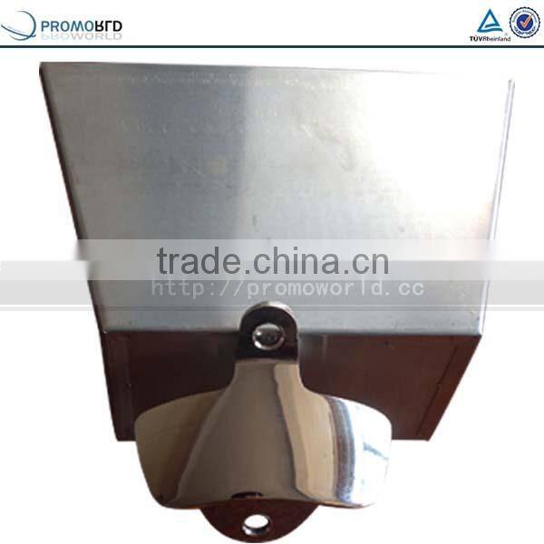 wholesale shinny custom wall mounted bottle opener