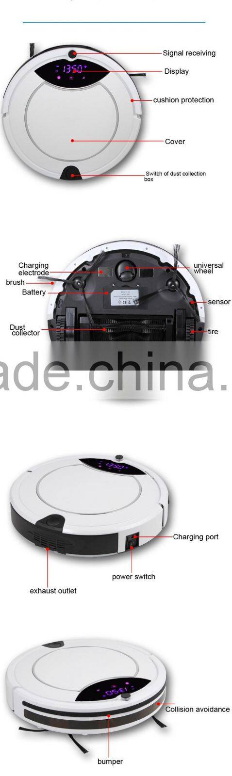 robot vacuum cleaner The first step for smart home appliance/floor cleaner/sweeping robot