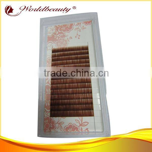 No.1 manufacturer Hot sell different colors eyebrow extensions