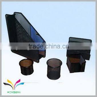 China factory free sample black mesh metal wire file holder