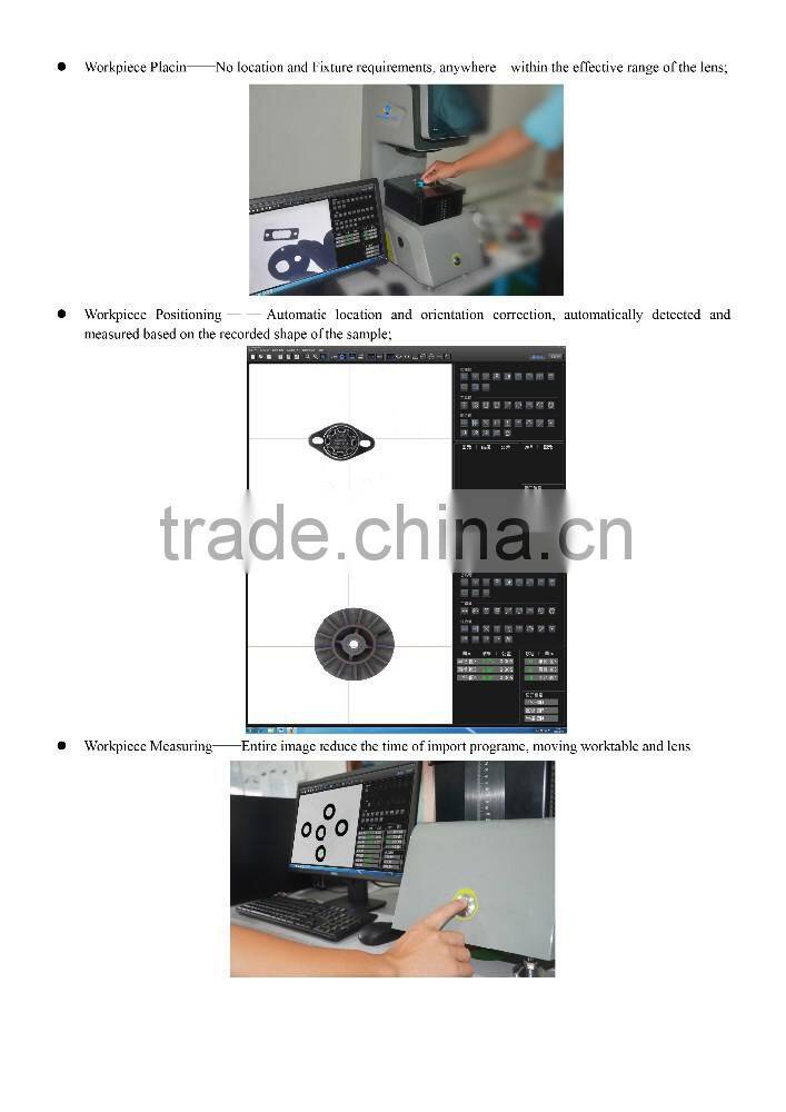 mitutoyo vision measuring machine / qick visio / video measuring ( YOT-D30 )