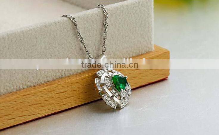 hot sale fashion 925 silver crystal jewelry set