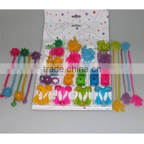 Competitive Stretchy 48 Pieces TPR Toys