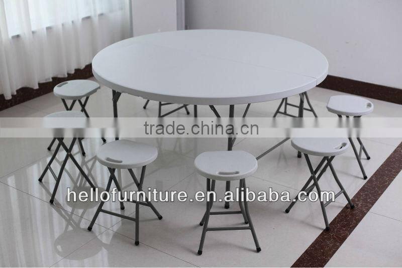 White Outdoor Round Dinner Party Tables/dining Table/dining Desk