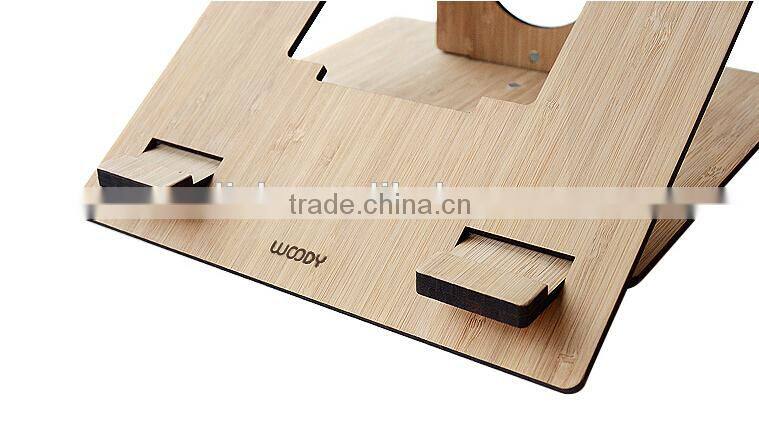 High Density Wood Board Stand for Apple Macbook Laptops