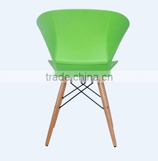 living room furniture /plastic chair factory/ modern brief plastic chair 1825