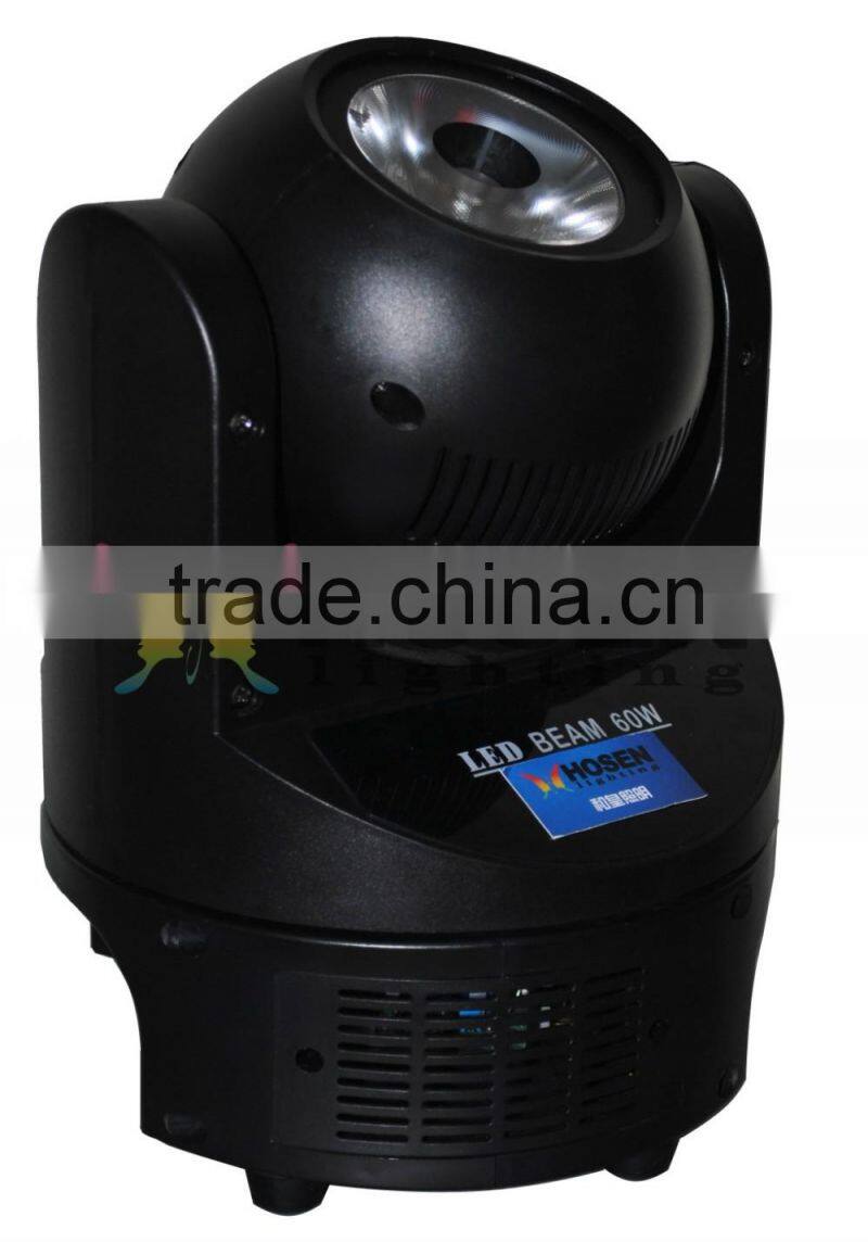 60W LED beam light/ 60W led moving head / 60W moving head led beam lights