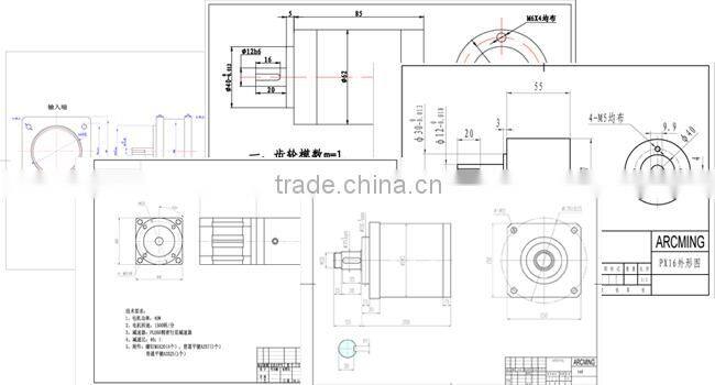 High precision lowest backlash planetary gear reducer