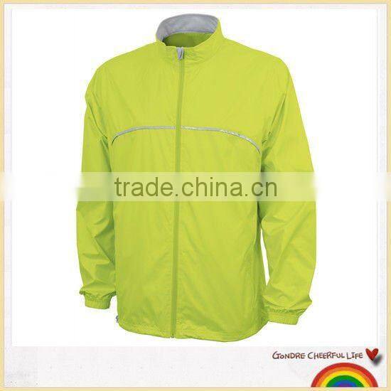 Racer packable bike reflective jacket