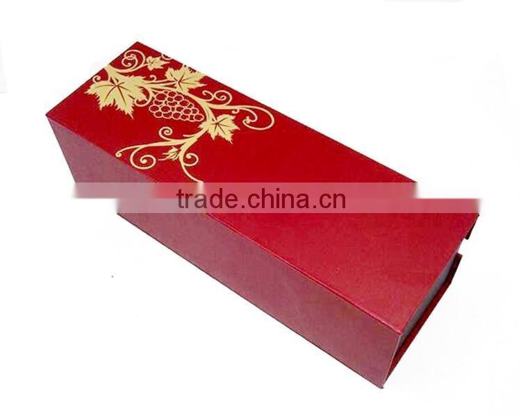 Counter display gift making cardboard wine box