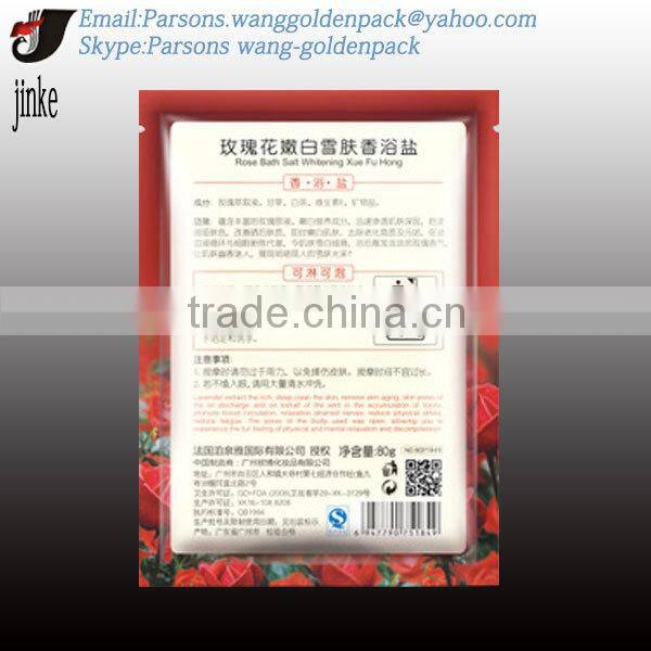 High quality colourful printing three sides sealed package for packing plant herbal extracts