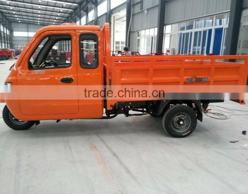 200CC cargo tricycle, rickshaw tricycle, three wheel motorcycle with closed cabin for sale
