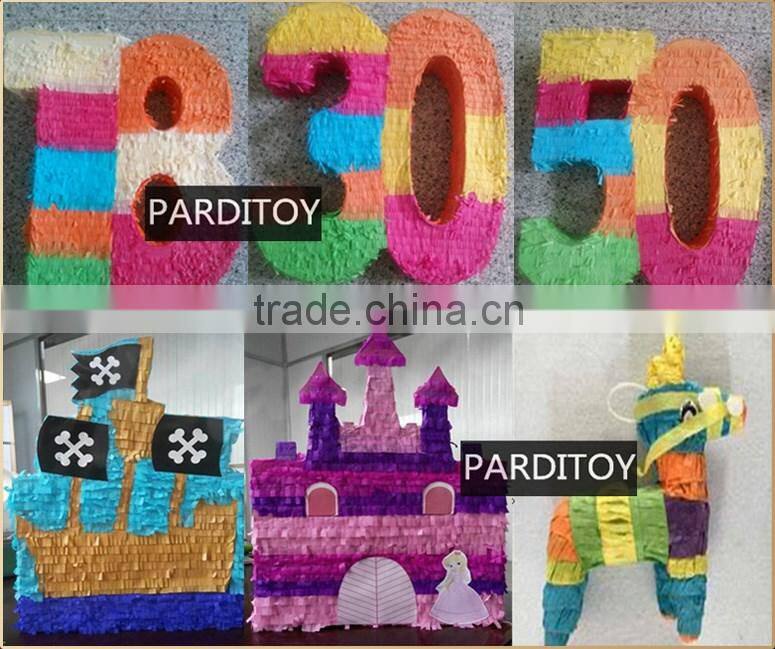 Halloween pumpkin pinata for treat or trick