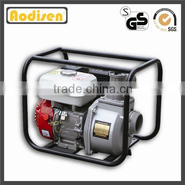 2 inch 50mm Aodisen GP80, 168F 5.5hp GX160 honda engine, 163cc, hand start, SGS approved, portable small gasoline water pump