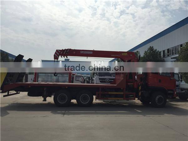 mini truck mounted crane bucket crane truck