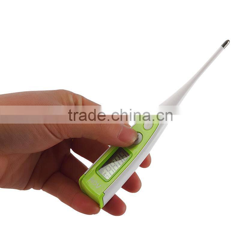 bottom cell soft head digital thermometer