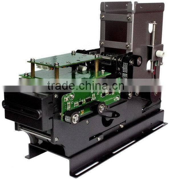Economic low price motorized kiosk card reader dispenser