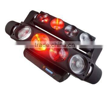 Newest Designs Pro Disco LED Beam Moving Head Spider Light 8PCS 12W RGBW 4in1