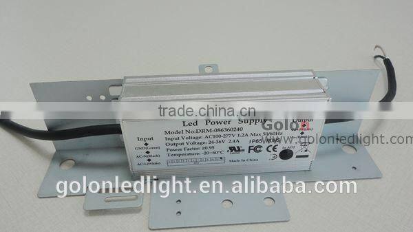 canopy led light 60w waterproof led lights 90w 60w 40w 75w DLC UL listed parking lot light