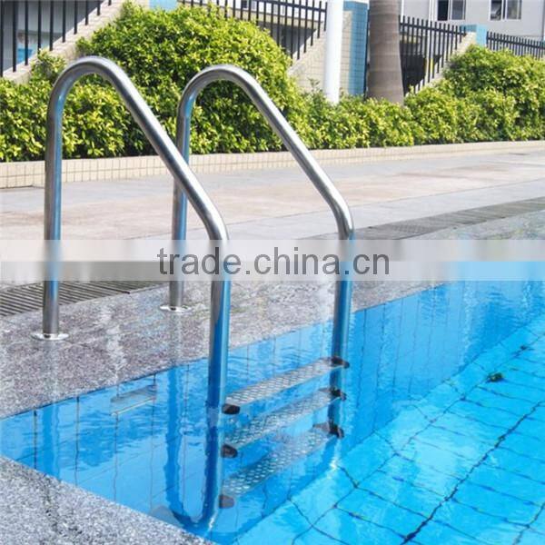 Guangzhou 304/316 Stainless steel 3 steps safety handrail swimming pool ladder