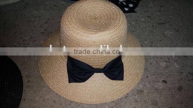 New product environmental ladies straw cloche hats