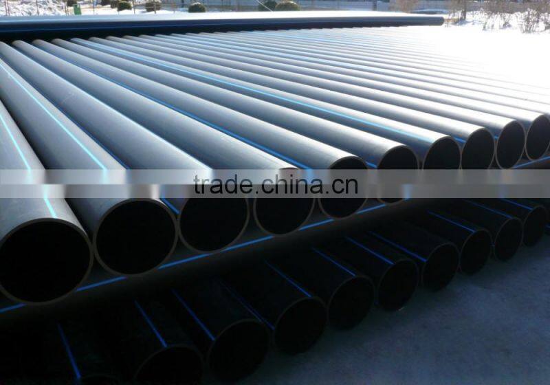 hot sale pe water drainage pipe and fittings made of HDPE materia