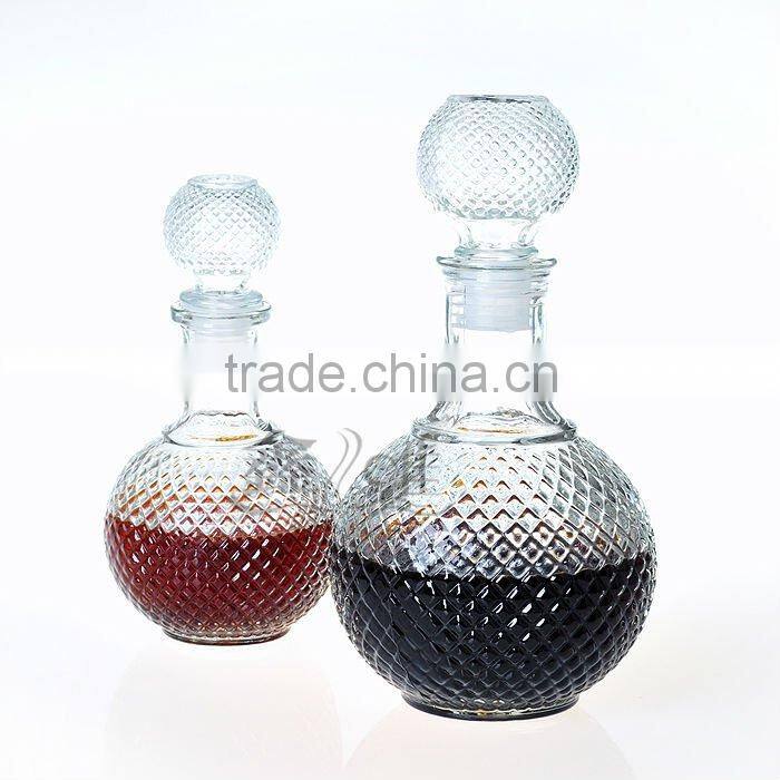 Set 5 Glass Wine Decanter set with decal