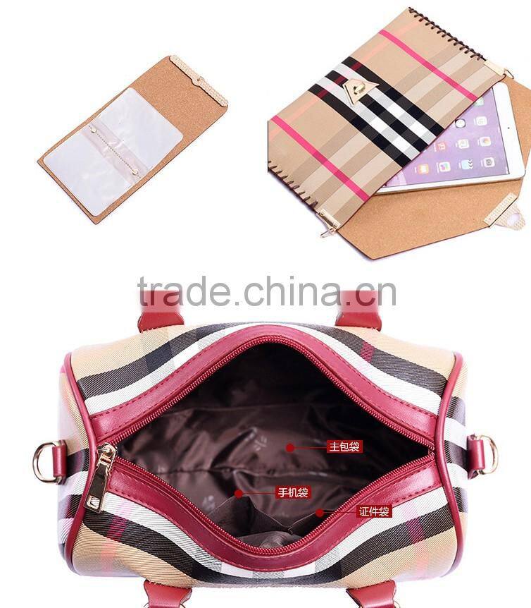 New Designer Wholesale Collage Frame Women Leather Fashion Handbag