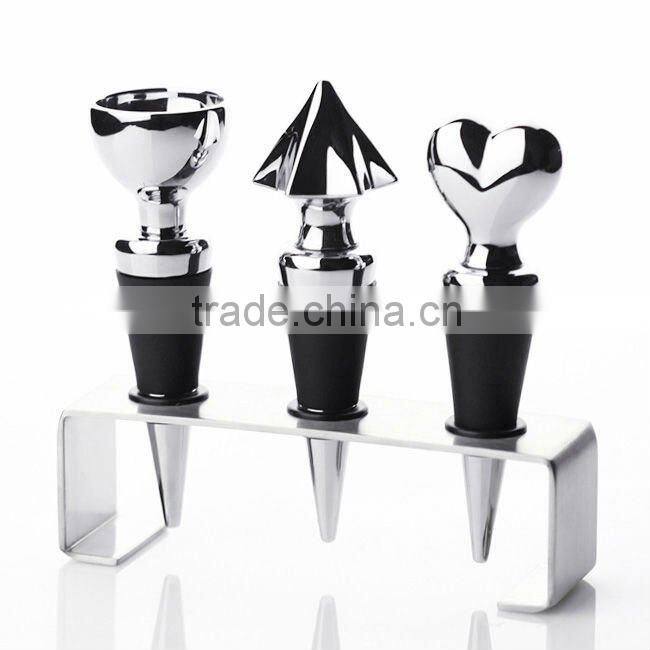 Promotional Quality Designer Wine Stopper, Bottle Stopper, Custom logo available