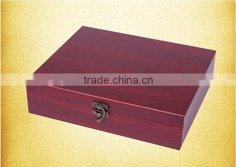 Promotional AUGUST 9pcs in one wooden wine box wine opener corkscrew set