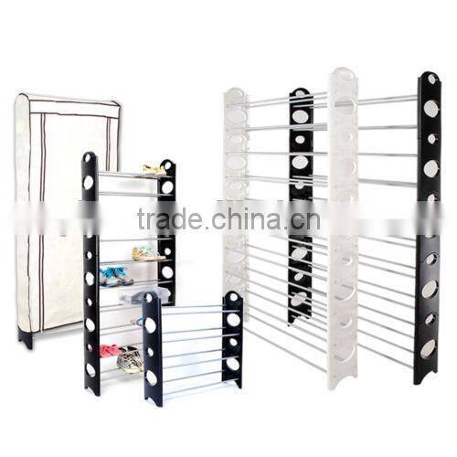 10 tiers folding shoe rack