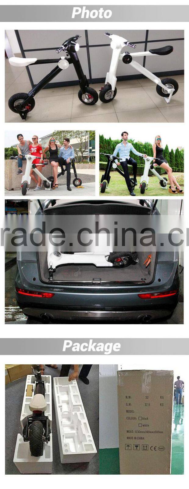 hot sell china electric mobility scooter with motor power 350W x 2