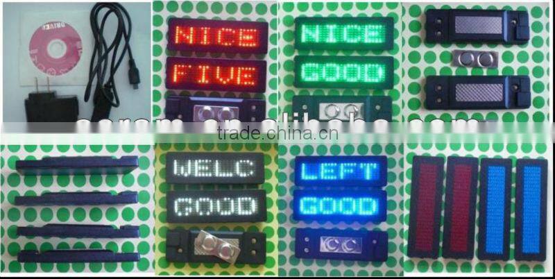 Mini LED name board, LED name badge