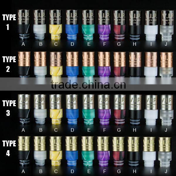 New design colorful carbon fiber drip tip e-cigarette drip tip large in stock