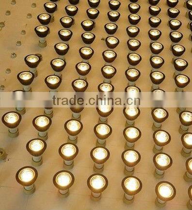 3W GU10 LED Bulb Lighting,Multifaceted Lens COB LED Spotlight,Anti-glare design, Uniform Lighting Effect,230V LED GU10