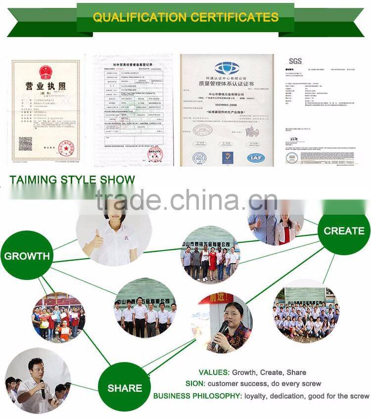 High Hard cup sems screw