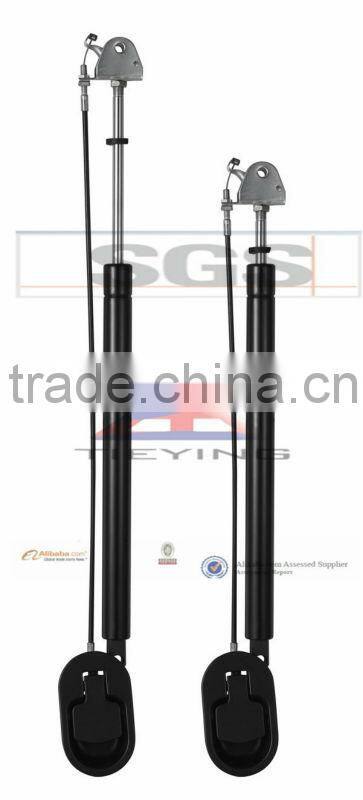 Gas cylinder with safety shroud