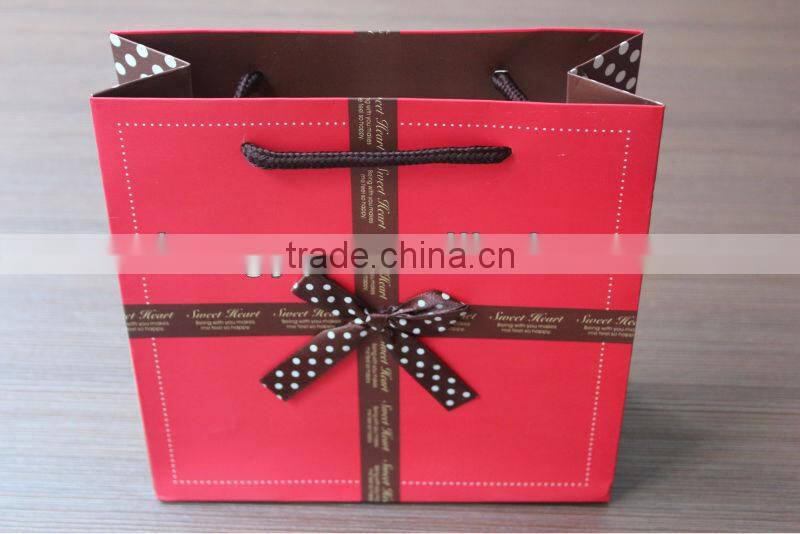 Lovely Eco-friendly high quality decorative handmade paper gift bags