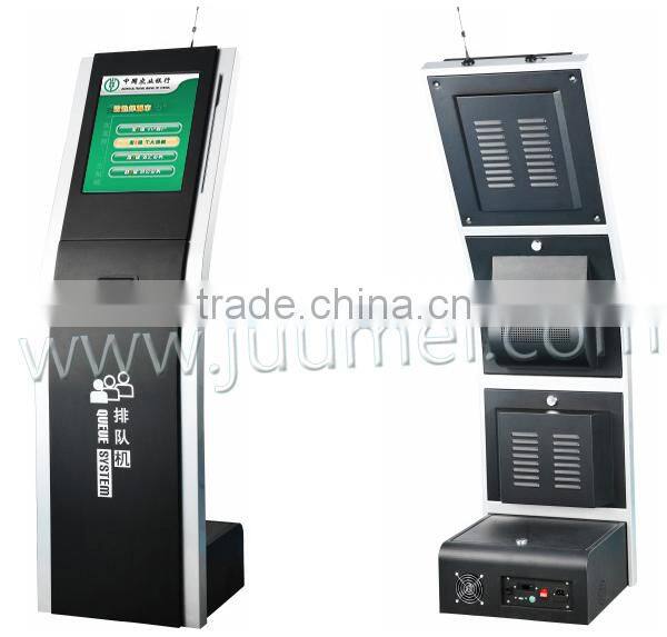 Queue system terminal/ press-button ticket dispenser/ visitor management system