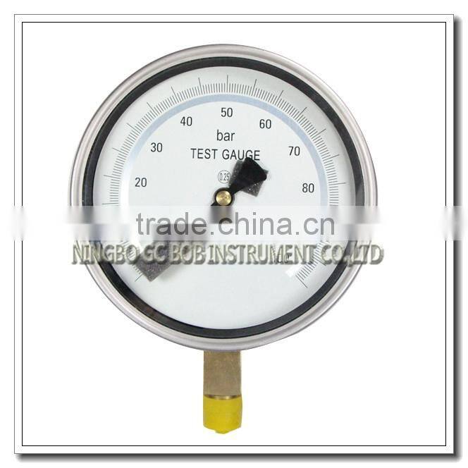 High quality stainless steel precision pressure gauge