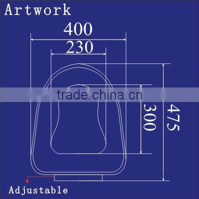 1041 PP 19 inch toilet seat cover hinge