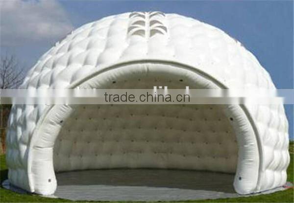 Giant party cover tent inflatable white bubble tent/inflatable dome tent for sale