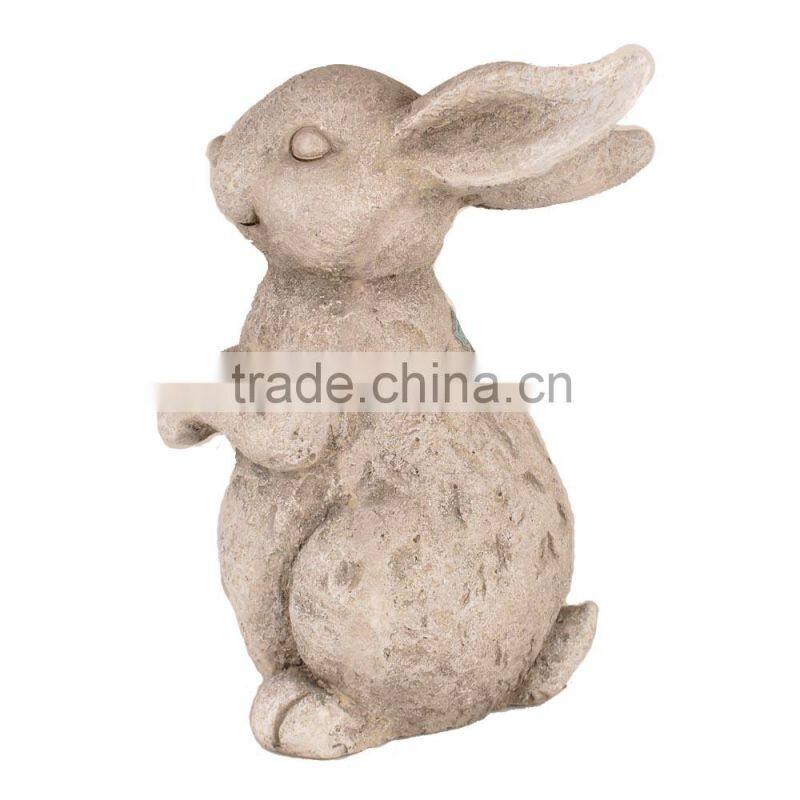 New Design Decorative rabbit cement animal statues