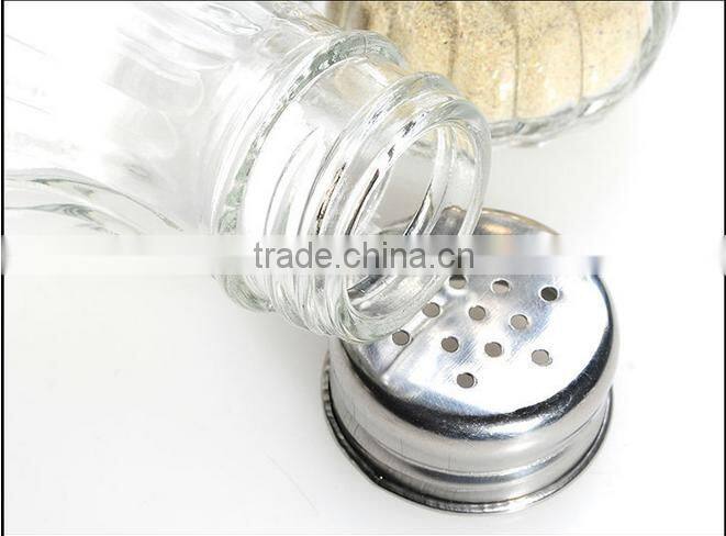Paunchy Glass Spice jars