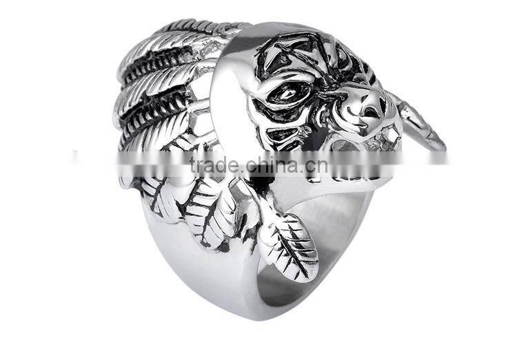 KSTONE Fashion Personalized Stainless Steel Ring For Men