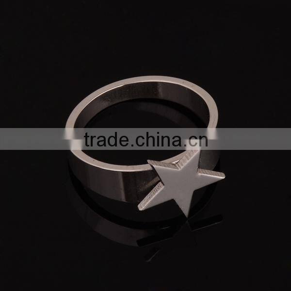 Hot Sale Stainless Steel Star Rings