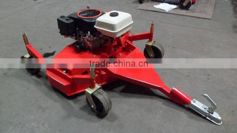 ATV Finishing Mower with self engine; Tow behind lawn Mower
